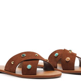 Sandalia - Alba - Chocolate