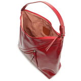 Cartera rojo Oval Grande