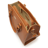 Cartera café Dos Asas Mediana
