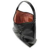 Cartera negro Oval Grande