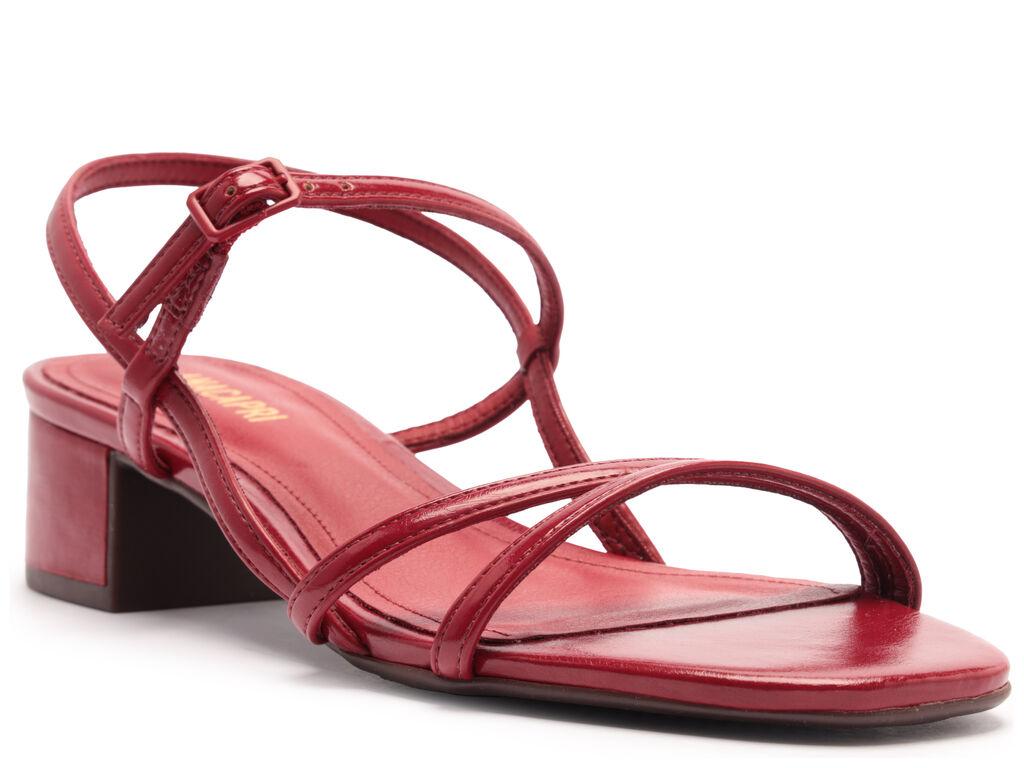 Sandalia - Luna - Rojo