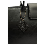 Cartera negro Dos Asas Grande