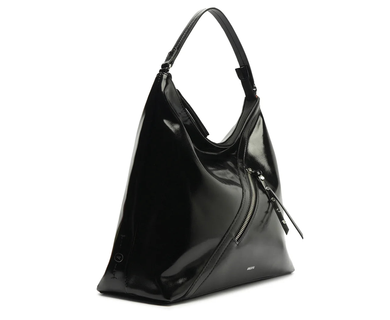 Cartera - Oval Grande - Negro