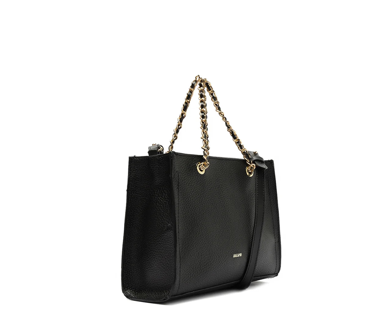 Cartera - Dos Asas Mediana - Negro