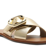 Sandalia - Lupe - Dorado