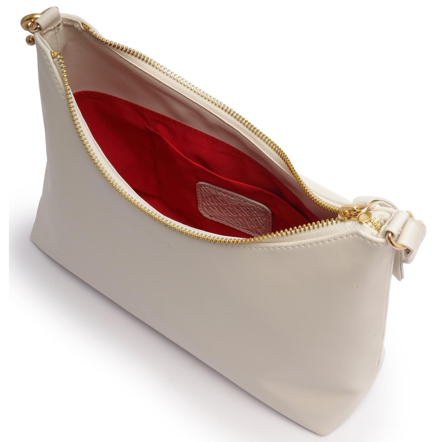 Cartera - Oval Pequeña - Blanco
