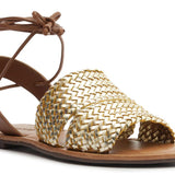 Sandalia - Abril - Dorado