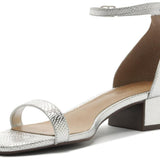 Sandalia Luna Plateado
