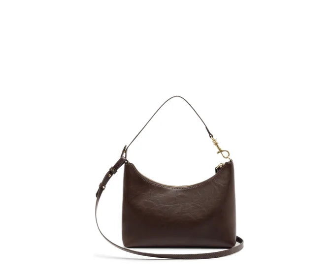 Cartera - Oval Pequeña - Chocolate