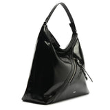 Cartera negro Oval Grande