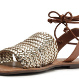 Sandalia - Abril - Dorado