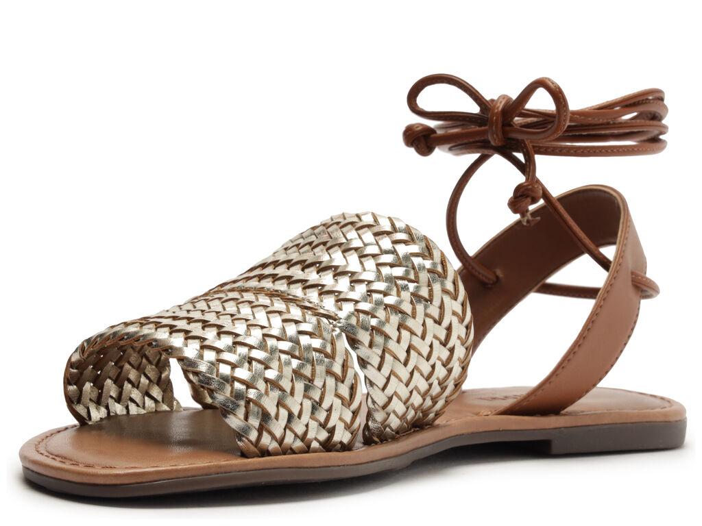 Sandalia - Abril - Dorado