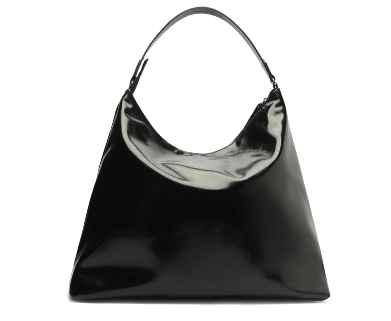 Cartera - Oval Grande - Negro