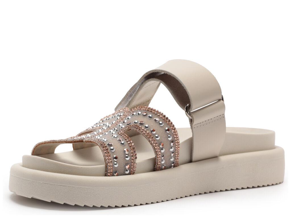 Sandalia - May - Plateado