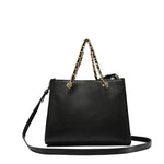 Cartera - Dos Asas Mediana - Negro