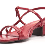 Sandalia - Luna - Rojo