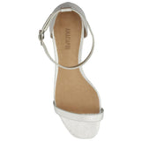 Sandalia Luna Plateado