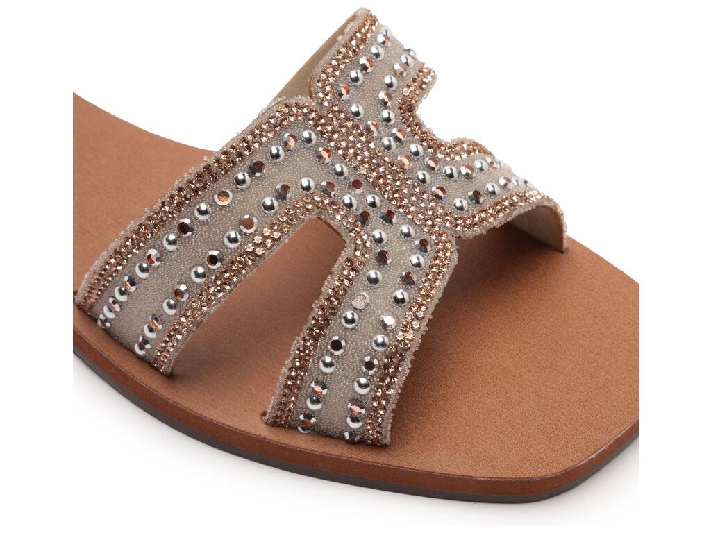 Sandalia - Lupe - Plateado