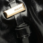 Cartera - Oval Grande - Negro