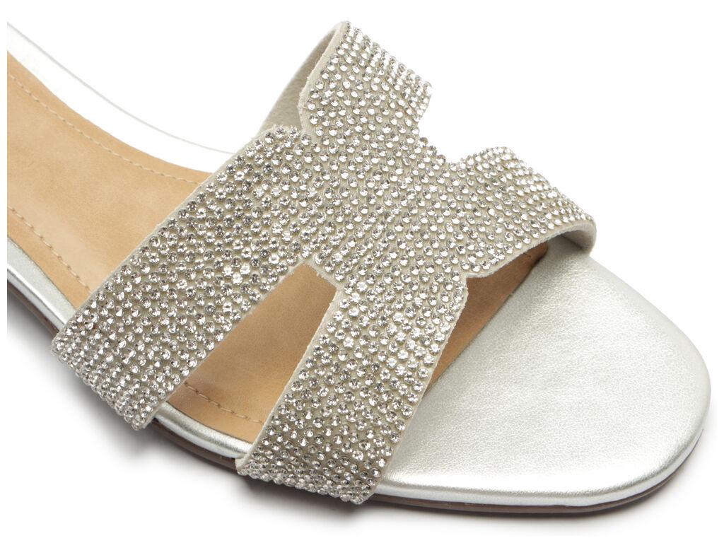 Sandalia - Antonia - Plateado