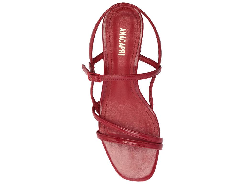 Sandalia - Luna - Rojo