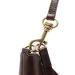 Cartera - Oval Pequeña - Chocolate