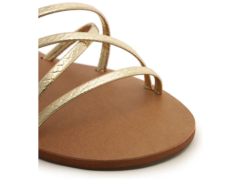 Sandalia - Alba - Dorado