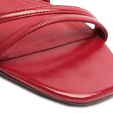 Sandalia - Luna - Rojo