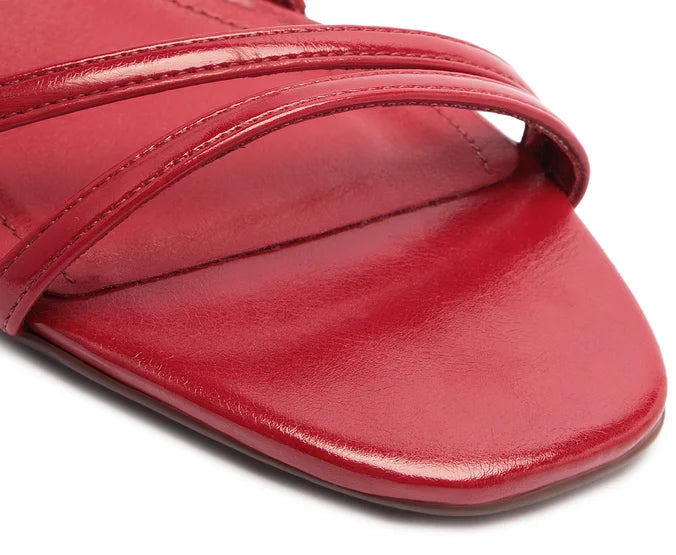 Sandalia - Luna - Rojo