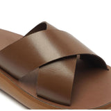 Sandalia - Bianca - Chocolate
