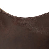 Cartera - Oval Pequeña - Chocolate